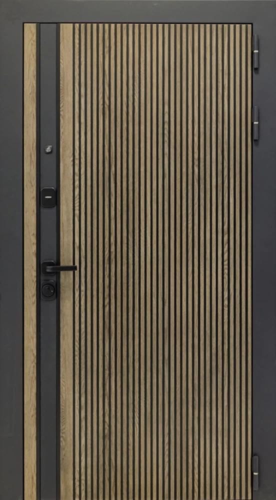 Входная дверь ДвериПРО Росна ФЛ-700 (10мм, Ясень грей) DPRO222187 внешняя сторона