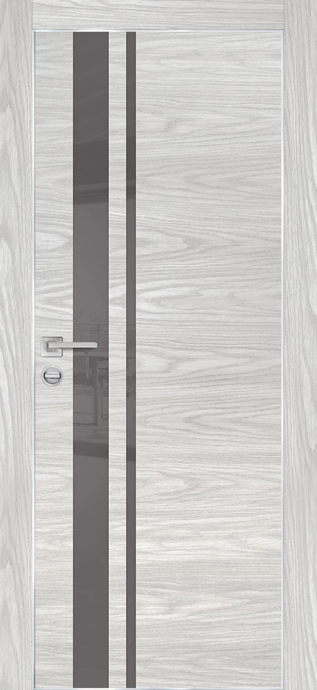 Фото Межкомнатная дверь PX-18 AL кромка с 4-х ст. Дуб скай бежевый