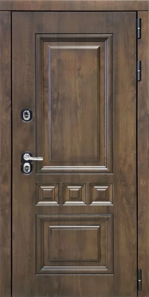 Входная дверь ДвериПРО Аура ФЛЗ-649 капучино (зеркало) DPRO195748 внешняя сторона