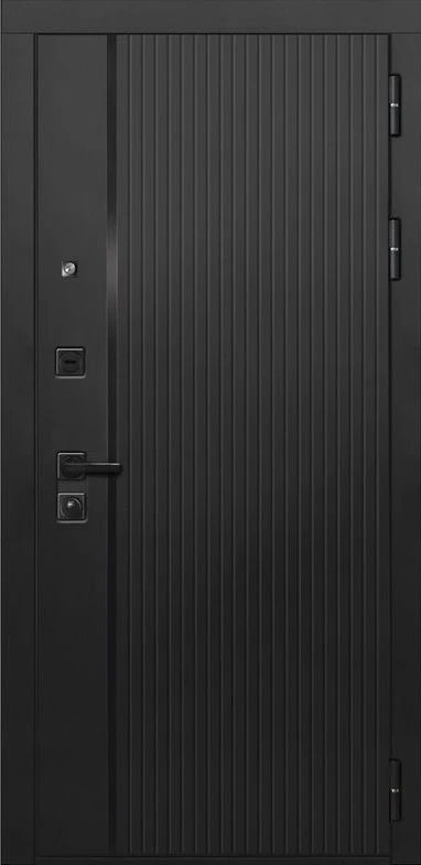 Входная дверь ДвериПРО Л-45 ФЛЗ -1 Белый матовый DPRO222489 внешняя сторона