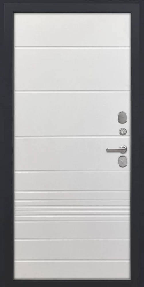 Входная дверь ДвериПРО Берген ФЛ-700 (10мм, ясень белый) DPRO195469 внутренняя сторона