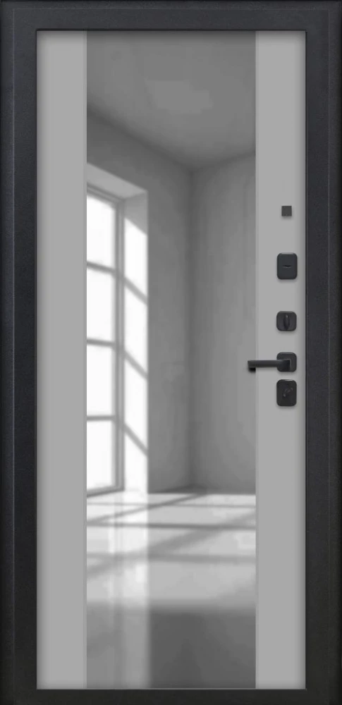 Входная дверь ДвериПРО Берген ФЛЗ-1 Шарли светлый DPRO222752 внутренняя сторона