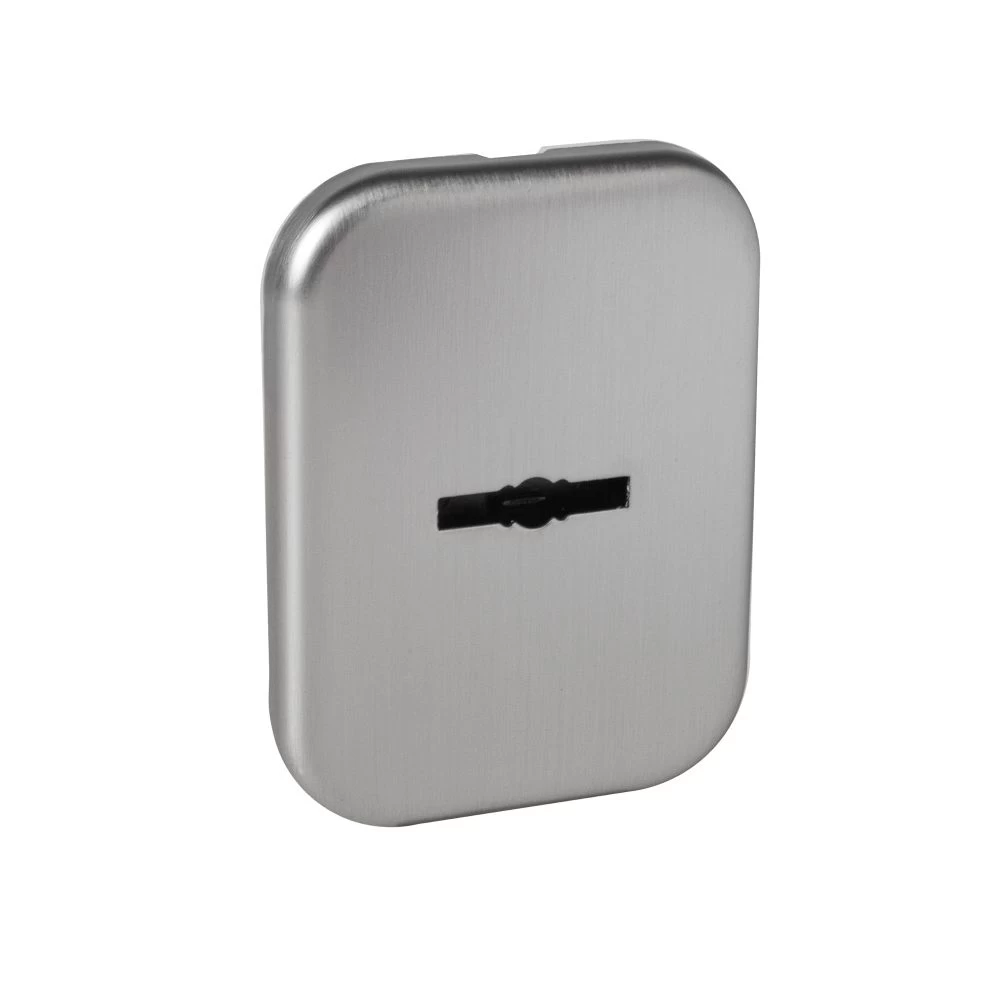 Фото Накладка на сувальдный замок ESC.S-auto.TRD/K.486-S с авт.шторками SSC-16 сатинированный хром (1шт.)