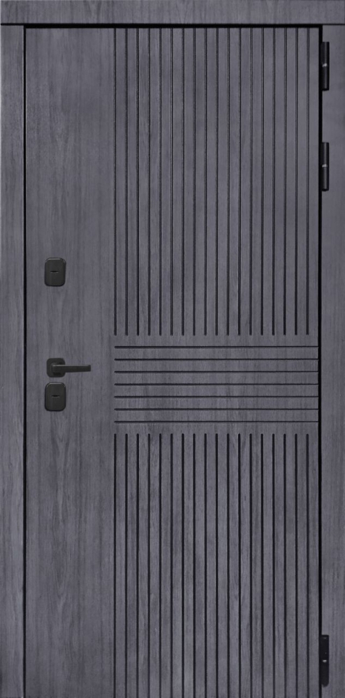 Входная дверь ДвериПРО Берген ФЛЗ-603 Сосна прованс DPRO195629 внешняя сторона