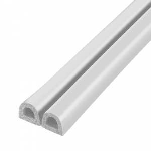 Уплотнитель самоклеящийся ADH/D-9x7,5mm, WHITE белый 100m