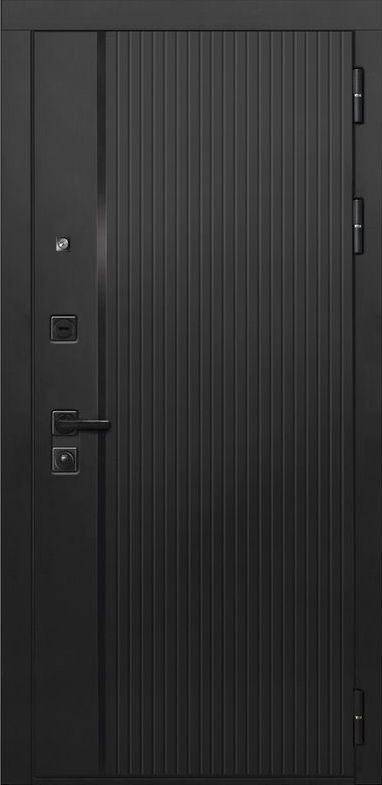 Входная дверь ДвериПРО L-45 ФЛ 244 беленый дуб DPRO196806 внешняя сторона